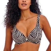 Freya Fiji Falls High Apex Bikini Top Svart G 70 Dam