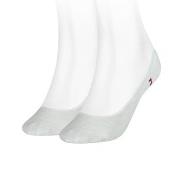 Tommy Hilfiger Strumpor 2P Women Invisible Footie Socks Vit Strl 35/38...