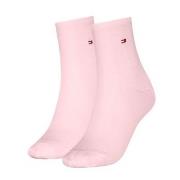 Tommy Hilfiger Strumpor 2P Women Shine Short Socks Ljusrosa Strl 35/38...