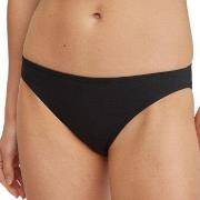 Calida Trosor Essential Cotton Low Cut Brief Svart bomull Large Dam