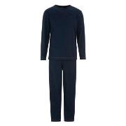 Damella Kurt Long Sleeve Pyjamas Marin bomull Large Dam