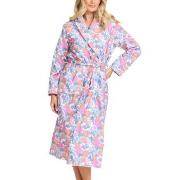 Damella Printed Terry Velour Robe Flerfärgad X-Large Dam