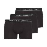 Tommy Hilfiger Kalsonger 3P Cotton Stretch Trunks Svart bomull Large H...