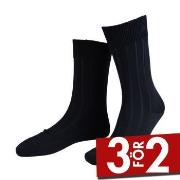 Amanda Christensen Strumpor Grade Wide Rib Ankle Socks Marin Strl 47/5...