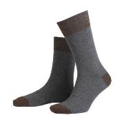 Amanda Christensen Strumpor True Contrast Ankle Sock Grå Strl 47/50