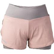 Salming Essential Shorts Women Grå/Rosa polyester X-Small Dam