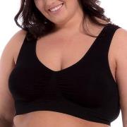 Magic BH Comfort Bra Bamboo Svart XX-Large Dam