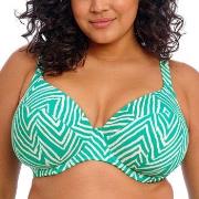 Elomi Fiji Falls Plunge Bikini Top Turkos G 80 Dam