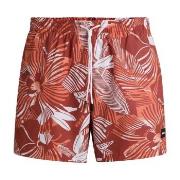 BOSS Badbyxor Piranha Swim Shorts Orange mönstrad polyester Large Herr