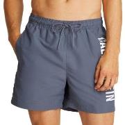 Calvin Klein Badbyxor Medium Swim Shorts Intense Power Grå polyester 4...