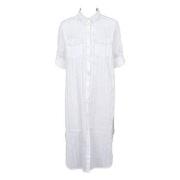 Missya Lione Beach Dress Vit bomull Large Dam