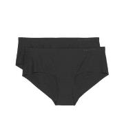Marc O Polo Elastic Panty Trosor 2P Svart X-Large Dam