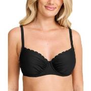 Damella Grace Wavy Bikini Bra Svart D/E 42 Dam