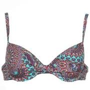 Esprit Fraser Beach Padded Bra Bikini Turkos Mönster B 80 Dam
