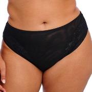 Elomi Trosor Nerina High Leg Brief Svart polyamid Medium Dam