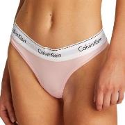 Calvin Klein Trosor Icon Cotton Modal Thong Rosa Large Dam