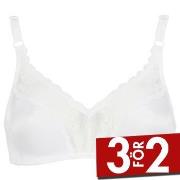 Damella BH Vera Soft Bra Vit polyester F 85 Dam