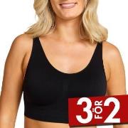 Damella BH Zoe Soft Bra Svart polyamid XS/S Dam