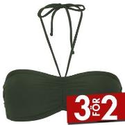 Damella Olivia Padded Bikini Bra Mörkgrön 44 Dam