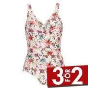 Damella Fiona Swimsuit Pattern Blommig 40 Dam
