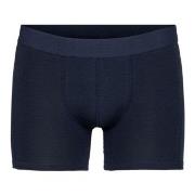 Pierre Robert Kalsonger For Men Cotton Boxer Mörkblå ekologisk bomull ...