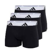 adidas Kalsonger 3P Active Flex Cotton Trunk Vit/Svart bomull Large He...