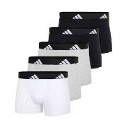 adidas Kalsonger 5P Active Flex Trunks Vit/Grå bomull XX-Large Herr