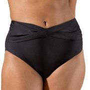 Trofe Solid C-Cut Twist Brief Svart 50 Dam