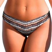 Wiki Puerto Rico Brazilian Bikini Brief Brun mönstrad Medium Dam