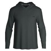 BOSS Waffle Hoodie Mörkgrön Large Herr