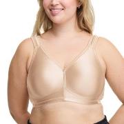 Swegmark BH Shine Soft Bra Moulded Cups Beige polyamid E 85 Dam