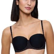Triumph BH Signature Sheer Wired Balconette Bra Svart D 70 Dam
