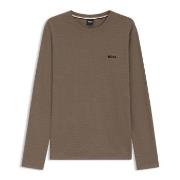 BOSS Waffle Sweatshirt Brun Large Herr