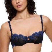 Triumph BH Comfort Glam Wired Balconette Bra Svart C 75 Dam