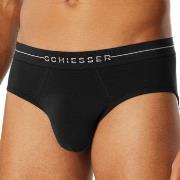 Schiesser Kalsonger 2P Cotton Flex Rio Briefs Svart bomull XX-Large He...