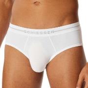 Schiesser Kalsonger 2P Cotton Flex Rio Briefs Vit bomull Large Herr