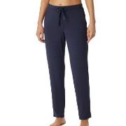 Schiesser Mix and Relax Long Modal Pants Blå modal 3XL Dam
