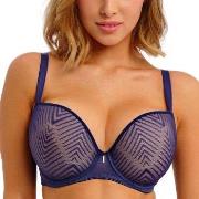 Freya BH Tailored Uw Moulded Plunge T-Shirt Bra Blå H 70 Dam