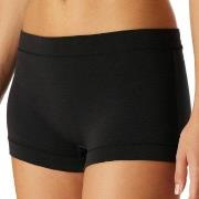 Schiesser Trosor Unique Cotton Boyshort Svart bomull 4XL Dam