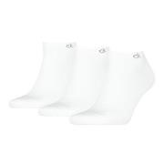 Calvin Klein Strumpor 3P Sneaker Socks For Men Vit Strl 43/46 Herr