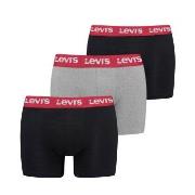Levis Kalsonger 3P Repeat Logo Boxer Brief Multi Flerfärgad-2 bomull L...