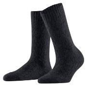 Falke Strumpor Women Brick Wall Boot Socks Svart Strl 35/38 Dam