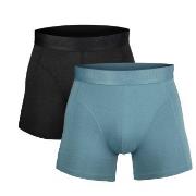 Salming Kalsonger 2P Boxer Briefs Svart/Blå XX-Large Herr