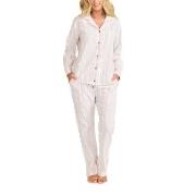 Damella Cotton Flannel Pyjamas Flerfärgad bomull XX-Large Dam