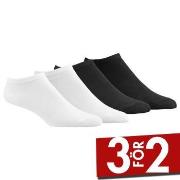Damella Strumpor 4P Ankle Socks Svart/Vit Strl 35/38 Dam