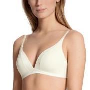 Calida BH Cate Triangle Soft-Bra Creme bomull C 80 Dam