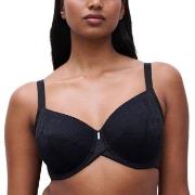 Chantelle BH EasyFeel Very Covering Underwired Bra Svart nylon F 95 Da...