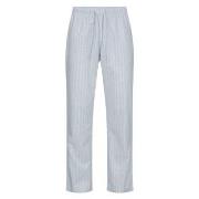 Resteröds Sandman Pyjama Pants Ljusblå Randig bomull X-Large Herr