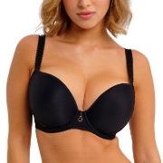 Freya BH Fascinate UW Moulded Plunge T-Shirt Bra Svart F 65 Dam