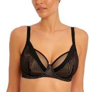 Freya BH Tailored UW High Apex Plunge Bra Svart G 60 Dam